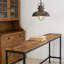 Élégant canapé extra long, console étroite
