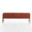 Chenille Upholstered Bench-423789002