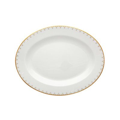 Princess Gold Bone China Platter