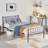 Delaenie Metal Platform Bed-2054977473-2054977472