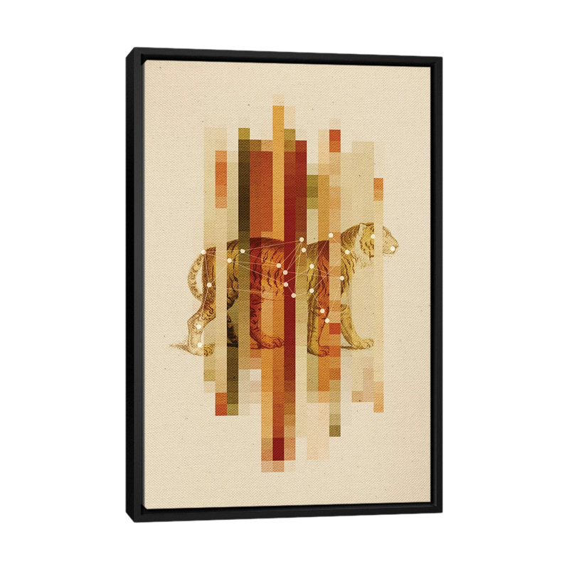 CBT by Heather Landis - Print on Canvas, 66.04 cm H x 45.72 cm W, Black Framed