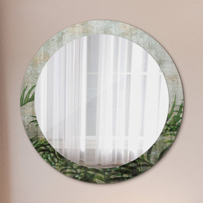 Huldar Glass Flat Wall Mirror