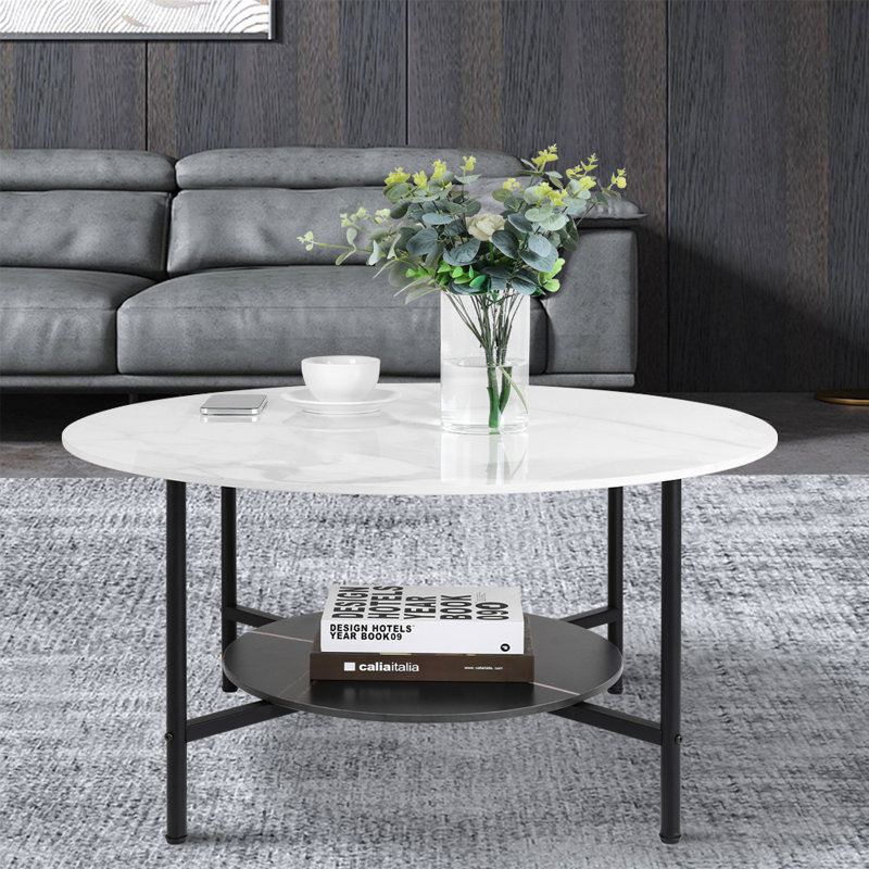 Stone Top Single Coffee Table