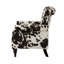 Fauteuil rembourré avec garniture cloutée l 30 po Asul-829226788