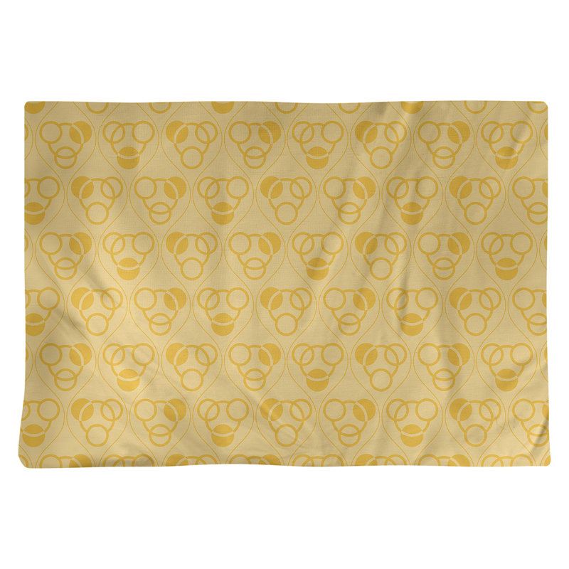 Napperon en coton 18 "Classic, Jaune, Coton