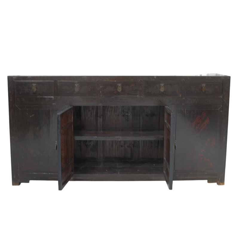 87.4 in. W Solid Wood Sideboard