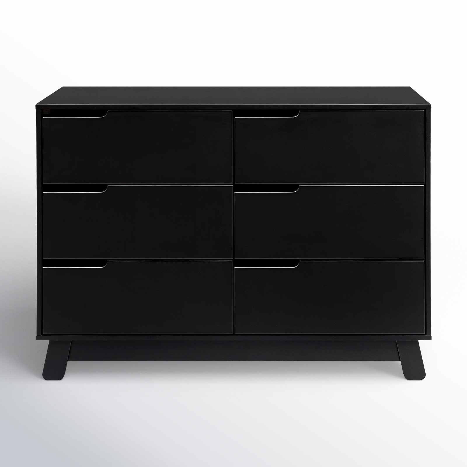 Babyletto Lolly Dresser Black Lolly 3-Drawer Changer Dresser Black