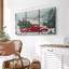 «Camion rouge de Noël», 3 pièces-49791798