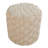 Braided Round 16" Ottoman In Velvet By-203906770