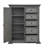 Temple Cloud 5 Drawer Door Chest w/ Adjustable Shelves-632471890