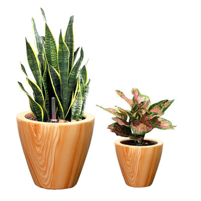 Ensemble de 2 pots à fleurs