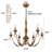 Josuel 6 - Light Dimmable Classic / Traditional Chandelier-1758533024
