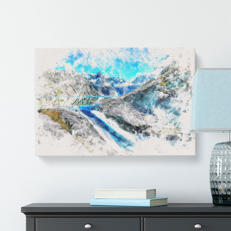 Fiordland National Park New Zealand - Wrapped Canvas, 50cm H x 76cm W x 3cm D