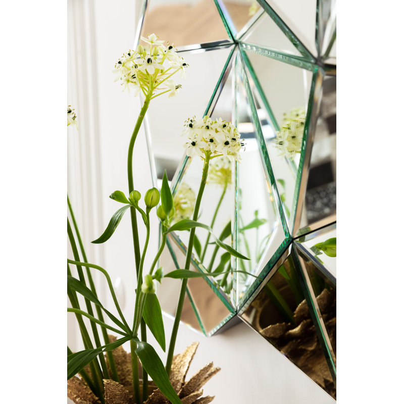 Prisma Wall Glass Mirror, 140 H x 105 W x 12 D