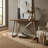 Adelane 47.25'' Solid Wood Top Console Table