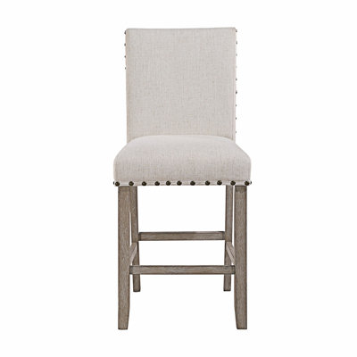 Chaise de bar rembourrée (ensemble de 2)