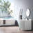 2-handle Bathroom Faucet with Drain Assembly