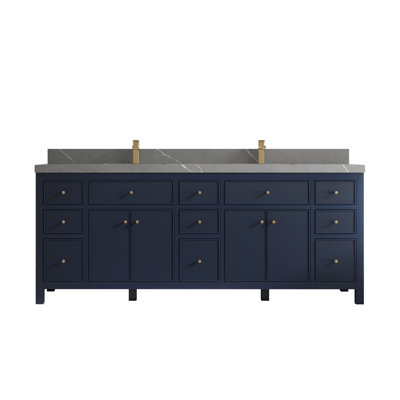 Ensemble de meuble-lavabo double 84 po Sonoma