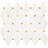 12" x 12" Natural Stone Grid Mosaic Wall Tile