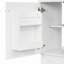 Meuble-lavabo de 18 po avec lavabo, armoire en panneau de fibres à densité moyenne durable, tablettes réglables et porte à fermeture en douceur pour les salles de bain modernes-116452147-116452146