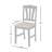 Nadie 4 - Person Solid Wood Solid Wood Top Four Leg Dining Set-130759282