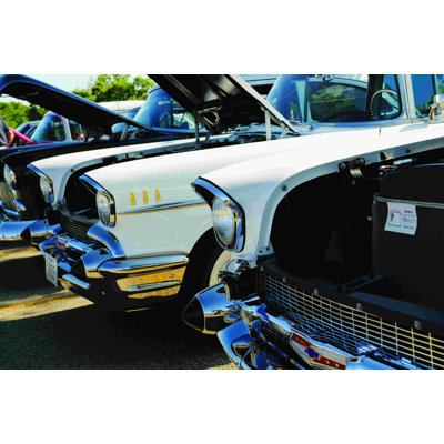 " Row Vintage Cars "