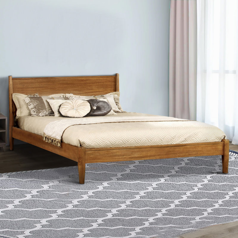 Robah Platform Bed, California King, Brown