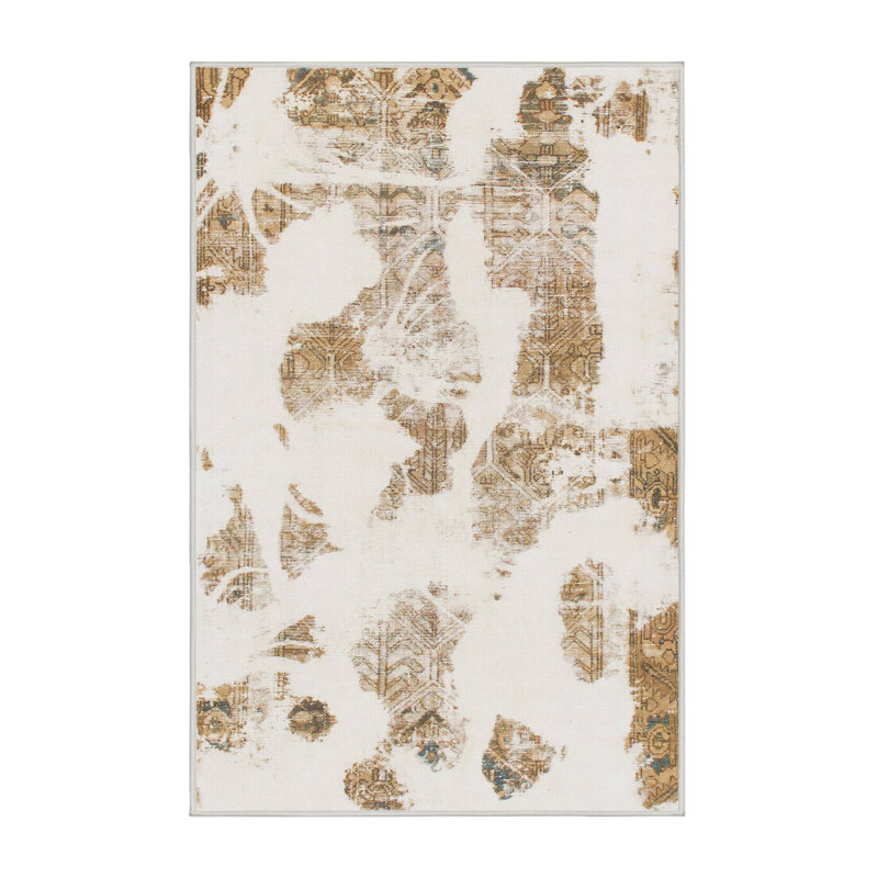 Skippack Abstract Indoor Rug, Runner 2' x 5'