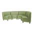 Kid Comfort Collective Modular Wedge Chairs, 4-Pack - Fern Green-124164487