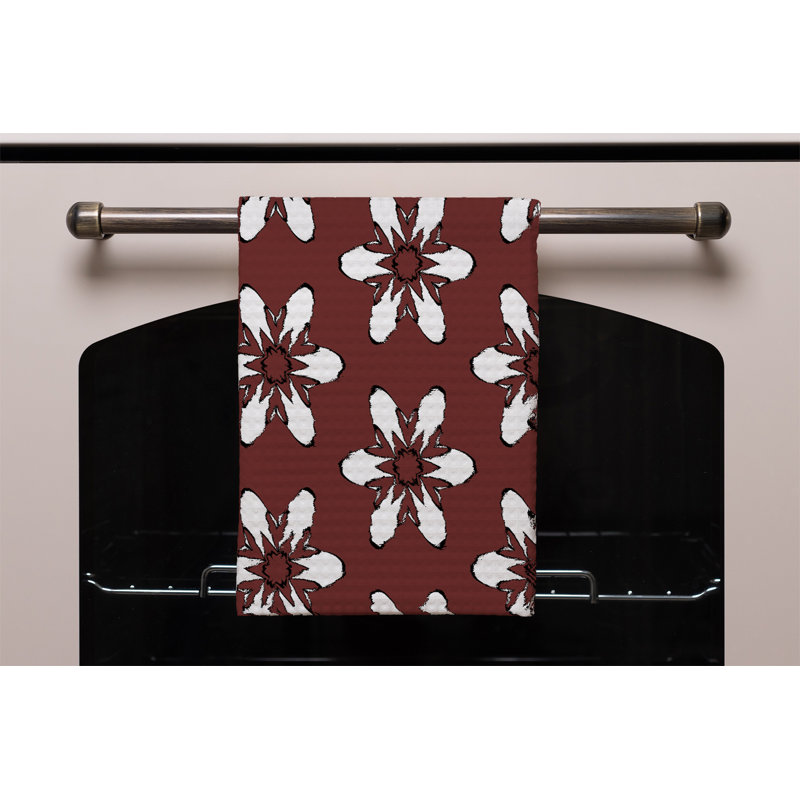 Cotton Floral Tea Towel Kitchen Towel