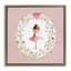 Cadre flottant Ballet Dancing Princess, design par Christine Simpson Art-242637285-242637284