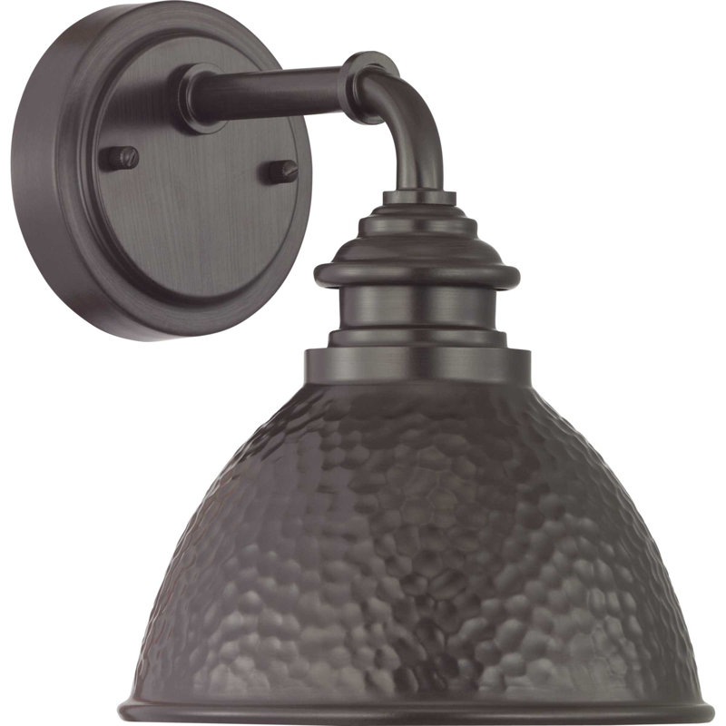 Minnewaukan Wall Light, Antique Bronze, 10.38" H x 12" W x 13.75" D