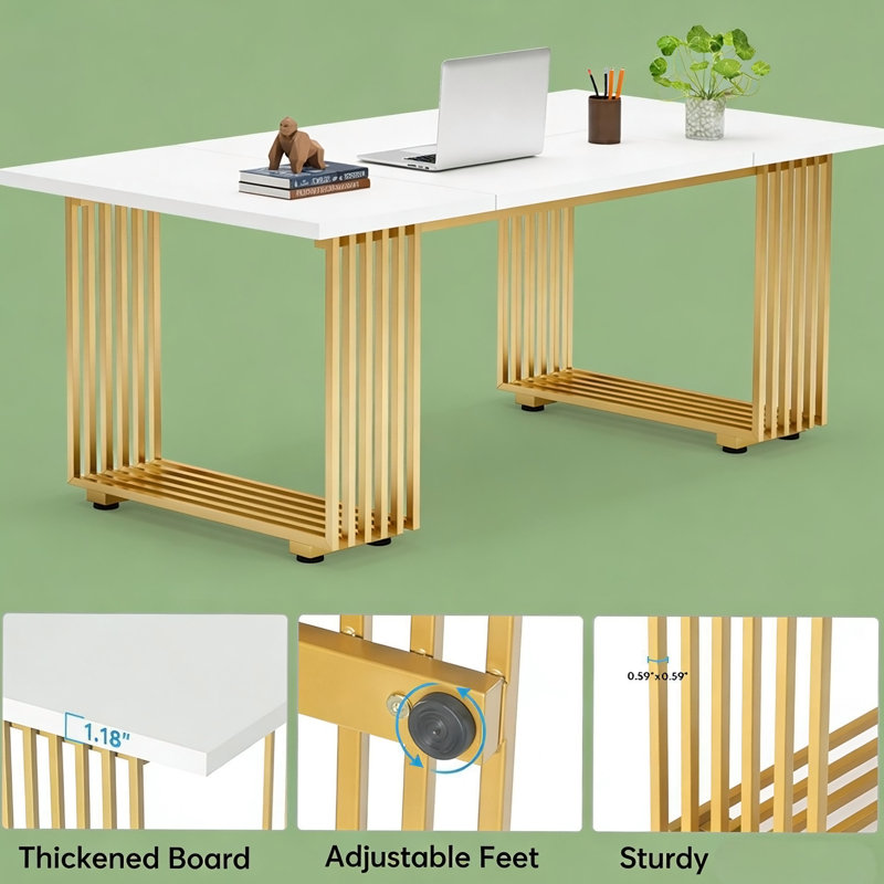 Office Desk,Elegant Executive Desk,Functional Computer Desk