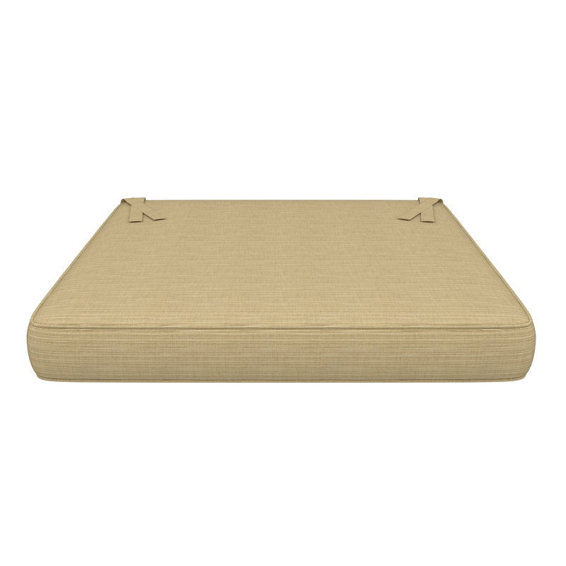Wayfair Custom Outdoor Dining Chair Cushion With Sunbrella Fabric, 20" W x 20" D, Sunbrella® Spectrum Indigo