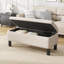 Banc de rangement avec repose-pieds Furniliving-573638024