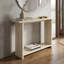Table de vestibule avec tablette ouverte Caerthan