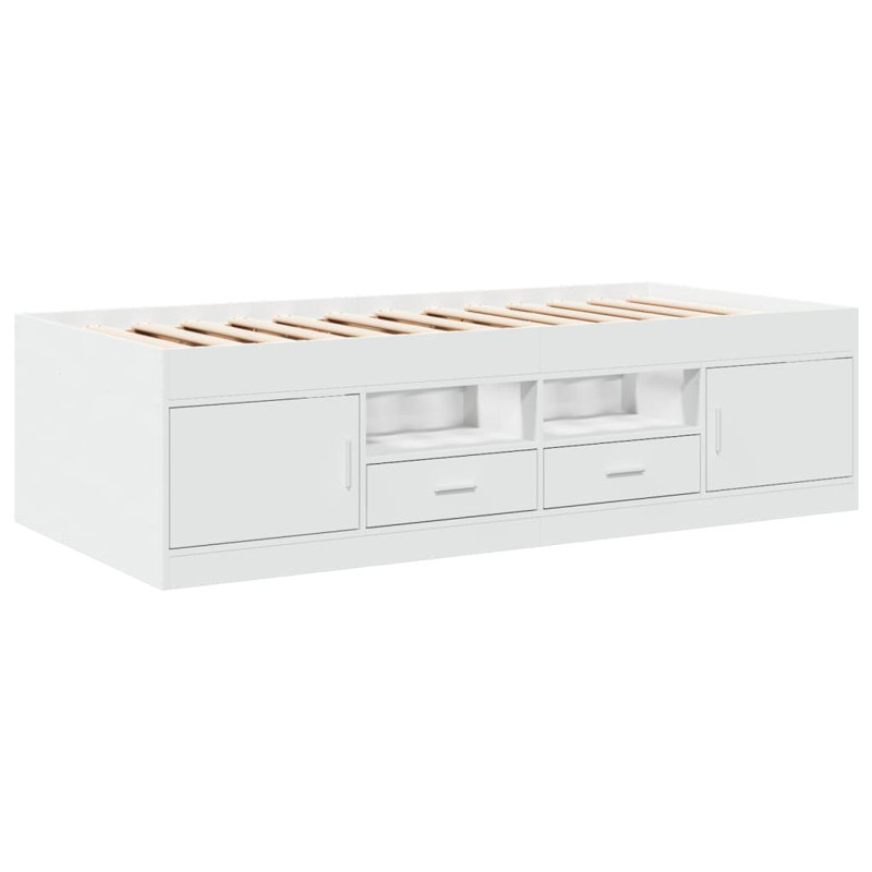 Roughton Daybed, Small Single (2'6), White