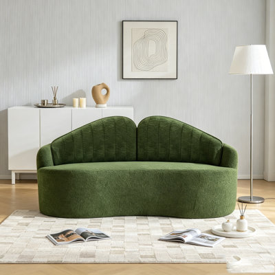 Curved Compressed Sofa