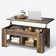 Table basse extensible avec rangement Sparta