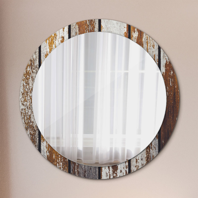 Huldar Glass Flat Wall Mirror