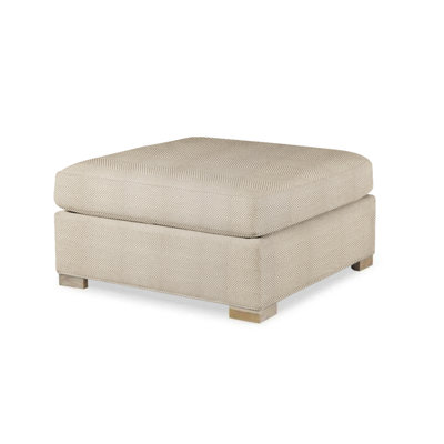 Landon Outdoor Teak Ottoman