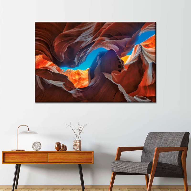 «Inside Antelope Canyon», reproduction sur toile, H 8 po x l 12 po x P 1 po