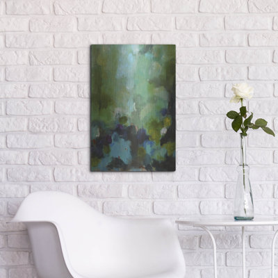 Mur en métal Wrought Studio ™ «Green II» par Solveiga