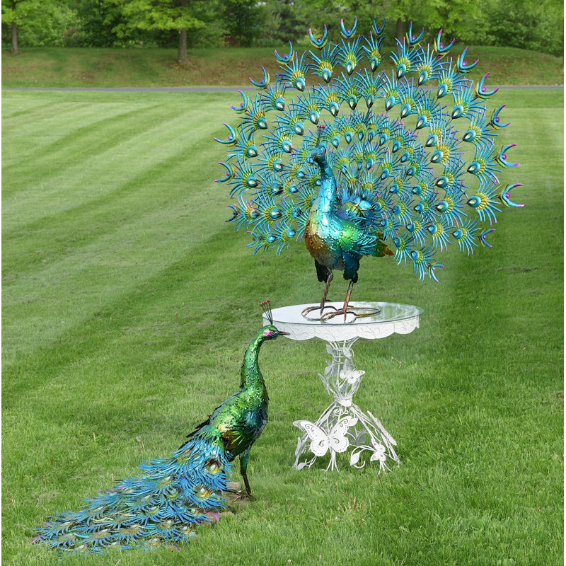Animals Weather Resistant Metal Garden Statue