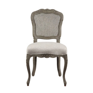Ruby 37'' H Linen Upholstered Side Chair