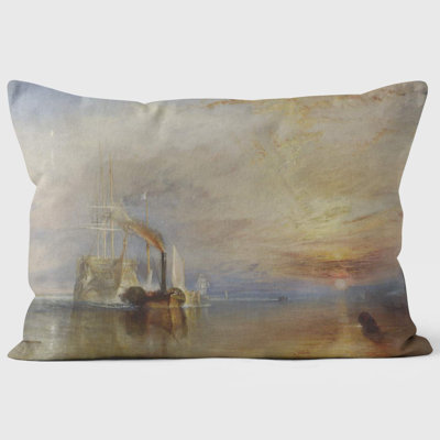 The Fighting Temeraire - J.M.W. Turner - National Gallery Cushion