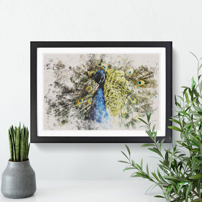 Peacock Vol.2 - Picture Frame Graphic Art