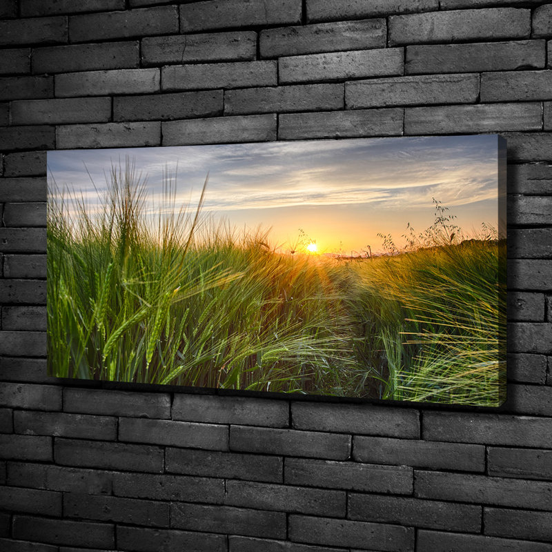 Wheat Field - Wrapped Canvas Print