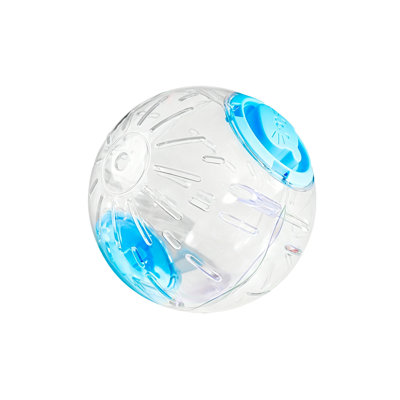 Plasti c Clear Exercise Ball Clear Exercise Ball For Hamsters With Ventilation Holes Turn Lock Closure No Tools Needed