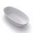 61 Inch Small Size Artificial Stone Solid Surface Freestanding Bathroom Bathtub